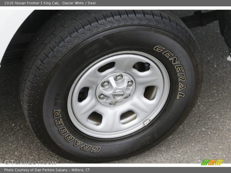 Glacier White / Steel 2016 Nissan Frontier S King Cab