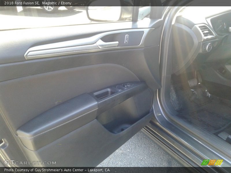 Magnetic / Ebony 2018 Ford Fusion SE