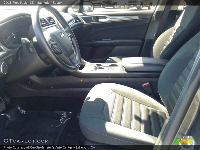 Magnetic / Ebony 2018 Ford Fusion SE