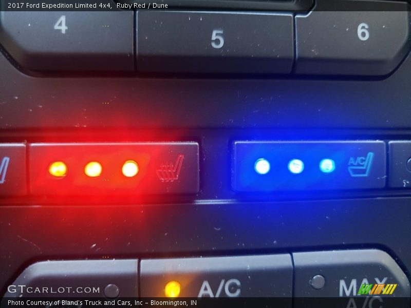 Ruby Red / Dune 2017 Ford Expedition Limited 4x4