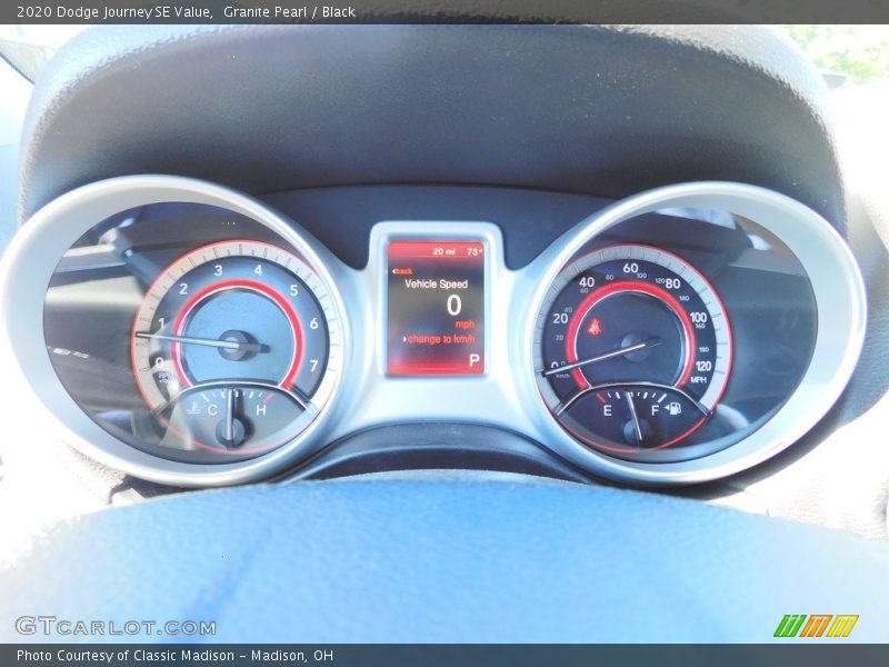 Granite Pearl / Black 2020 Dodge Journey SE Value