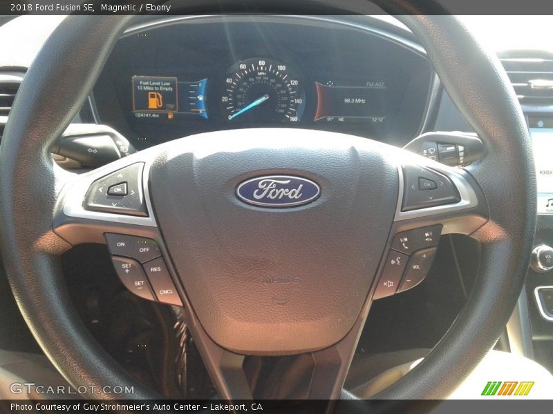 Magnetic / Ebony 2018 Ford Fusion SE