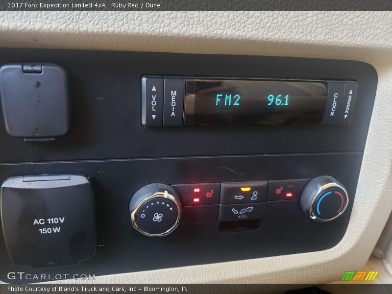 Ruby Red / Dune 2017 Ford Expedition Limited 4x4