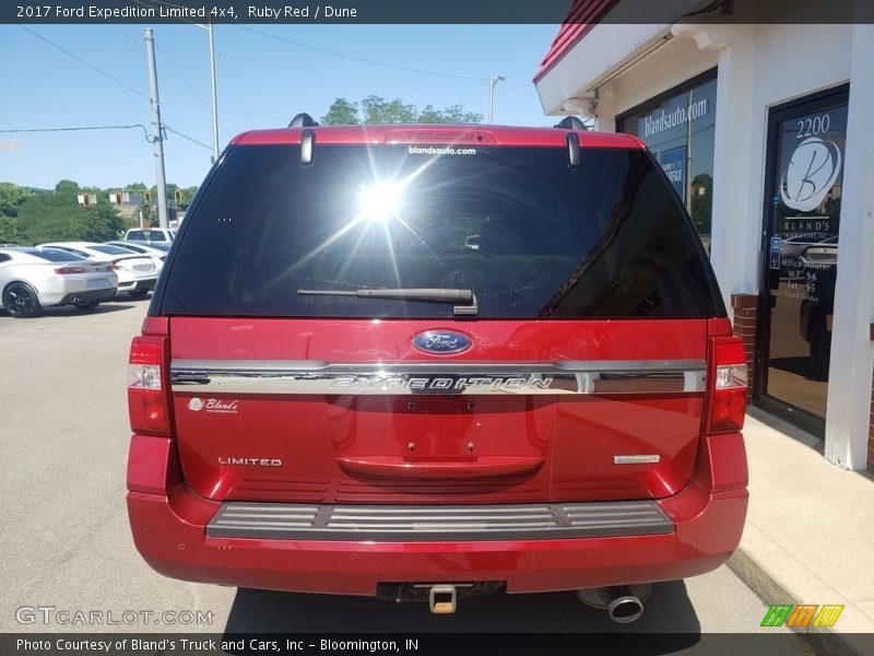 Ruby Red / Dune 2017 Ford Expedition Limited 4x4