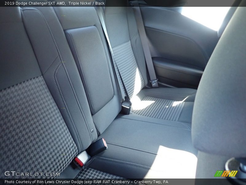 Triple Nickel / Black 2019 Dodge Challenger SXT AWD