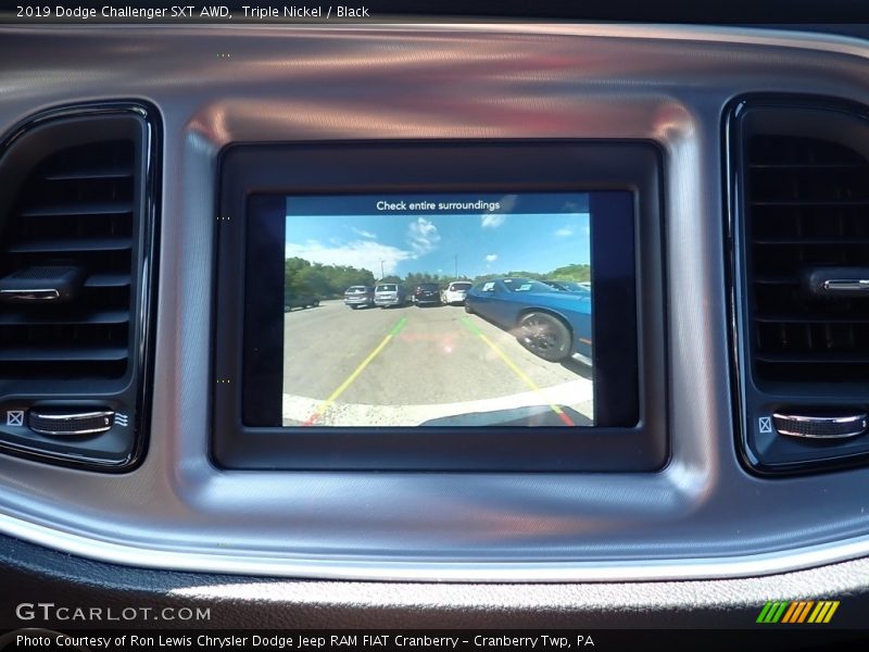Triple Nickel / Black 2019 Dodge Challenger SXT AWD