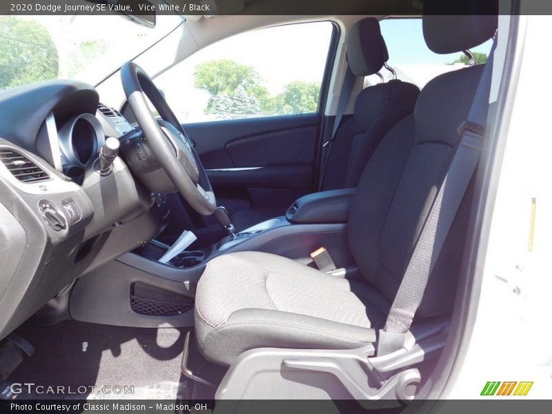 Vice White / Black 2020 Dodge Journey SE Value