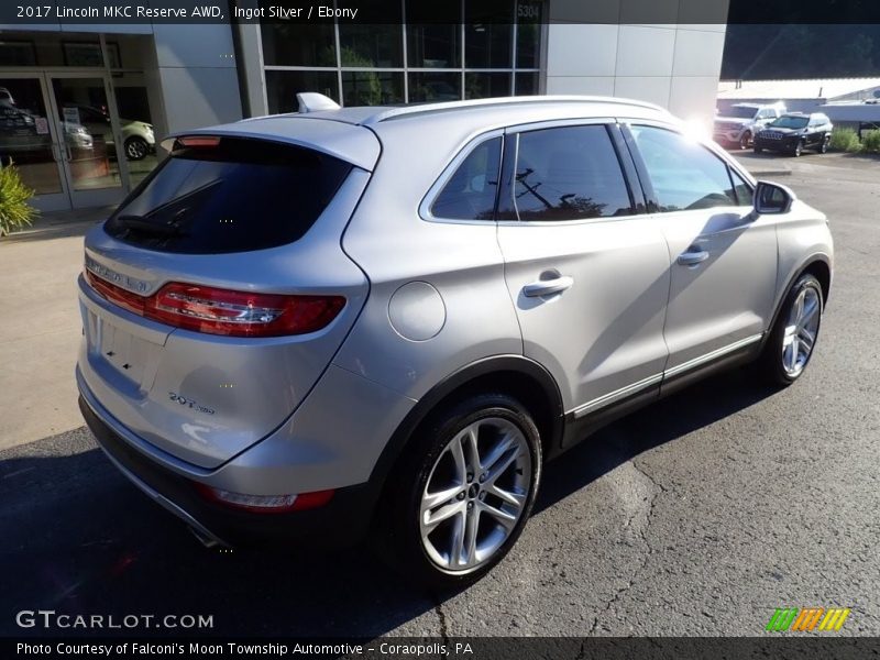 Ingot Silver / Ebony 2017 Lincoln MKC Reserve AWD