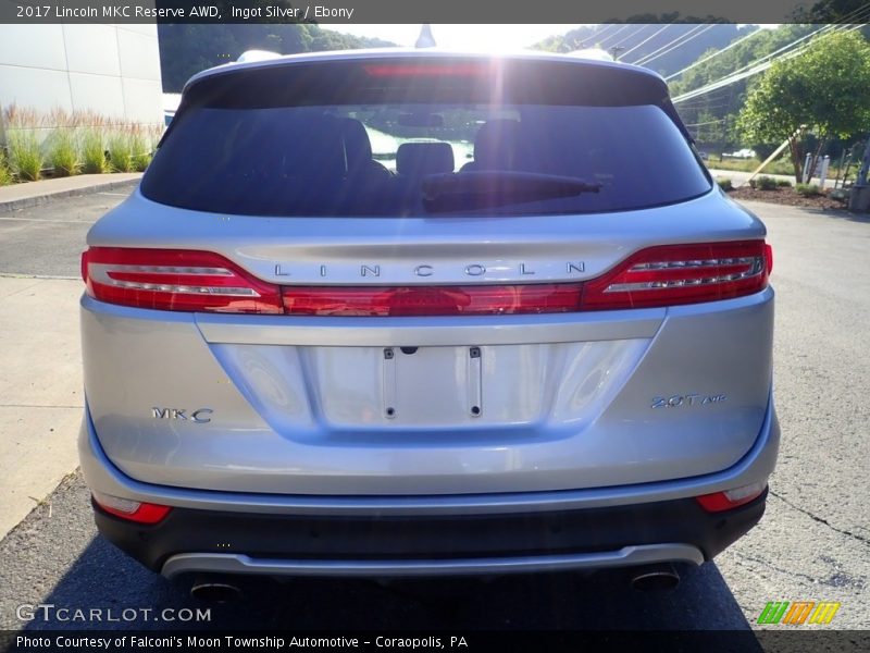 Ingot Silver / Ebony 2017 Lincoln MKC Reserve AWD