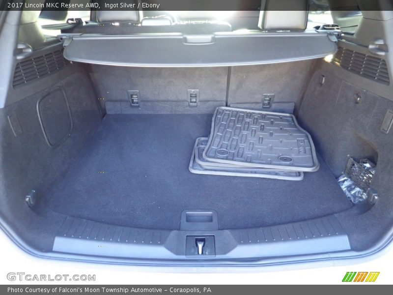 Ingot Silver / Ebony 2017 Lincoln MKC Reserve AWD
