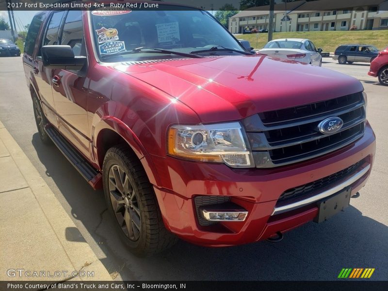 Ruby Red / Dune 2017 Ford Expedition Limited 4x4