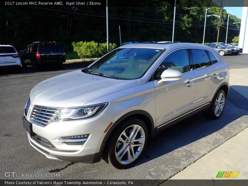 Ingot Silver / Ebony 2017 Lincoln MKC Reserve AWD