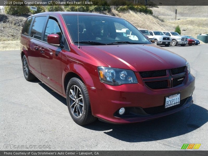 Octane Red Pearl / Black 2018 Dodge Grand Caravan GT
