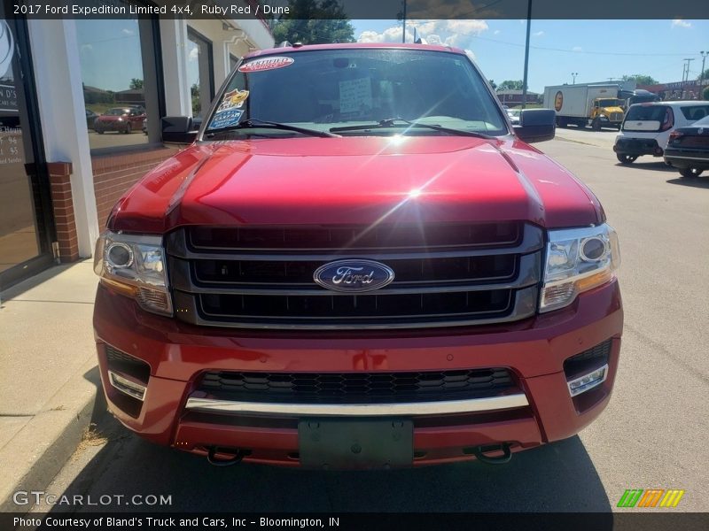 Ruby Red / Dune 2017 Ford Expedition Limited 4x4
