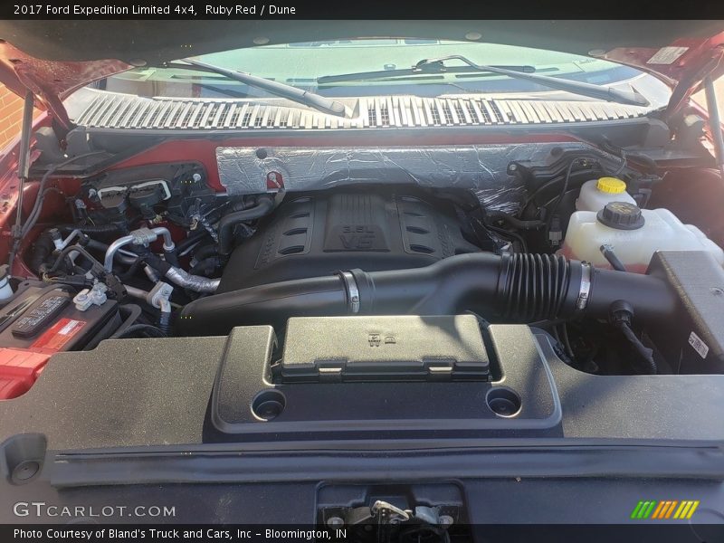 Ruby Red / Dune 2017 Ford Expedition Limited 4x4