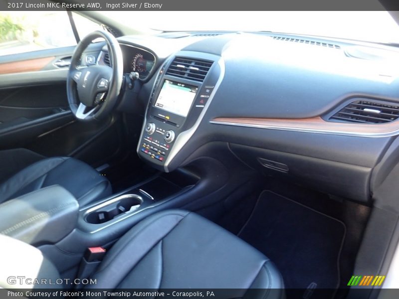 Ingot Silver / Ebony 2017 Lincoln MKC Reserve AWD