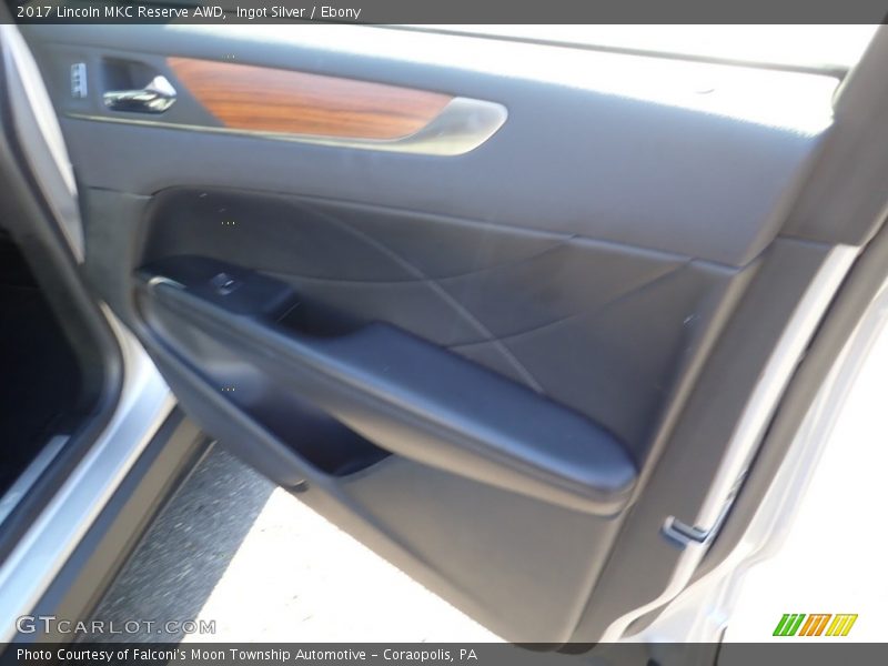 Ingot Silver / Ebony 2017 Lincoln MKC Reserve AWD