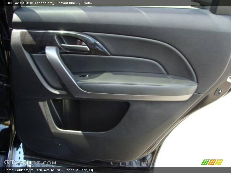 Formal Black / Ebony 2008 Acura MDX Technology