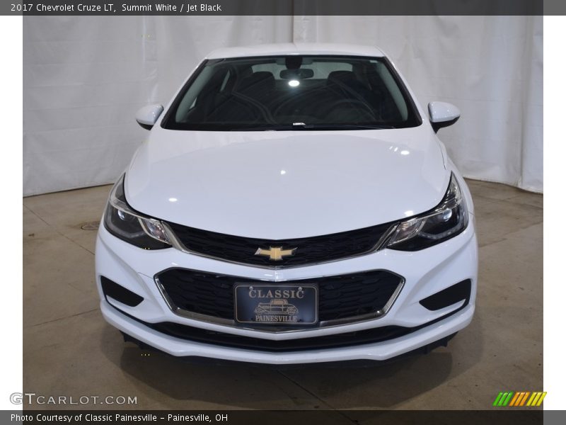 Summit White / Jet Black 2017 Chevrolet Cruze LT