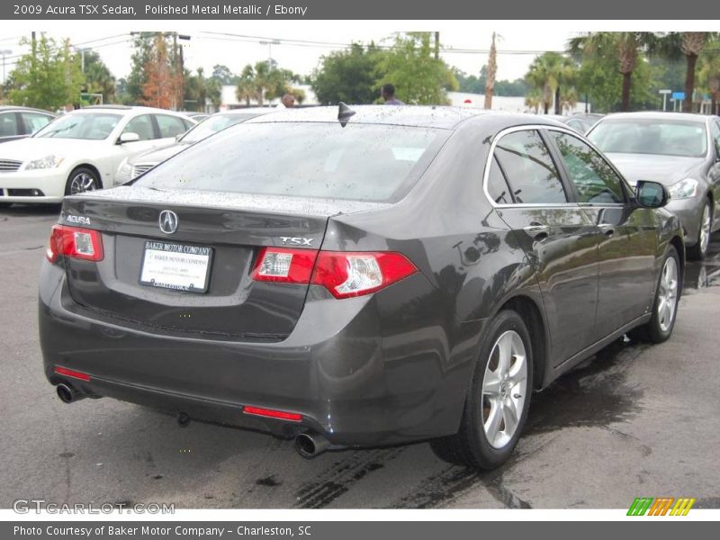 Polished Metal Metallic / Ebony 2009 Acura TSX Sedan