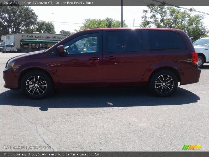 Octane Red Pearl / Black 2018 Dodge Grand Caravan GT