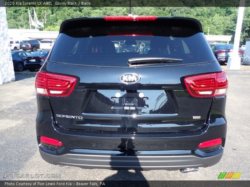 Ebony Black / Black 2020 Kia Sorento LX AWD
