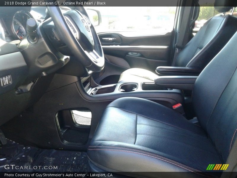 Octane Red Pearl / Black 2018 Dodge Grand Caravan GT