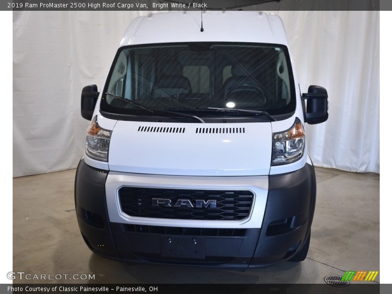 Bright White / Black 2019 Ram ProMaster 2500 High Roof Cargo Van
