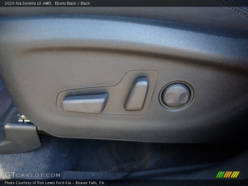 Ebony Black / Black 2020 Kia Sorento LX AWD