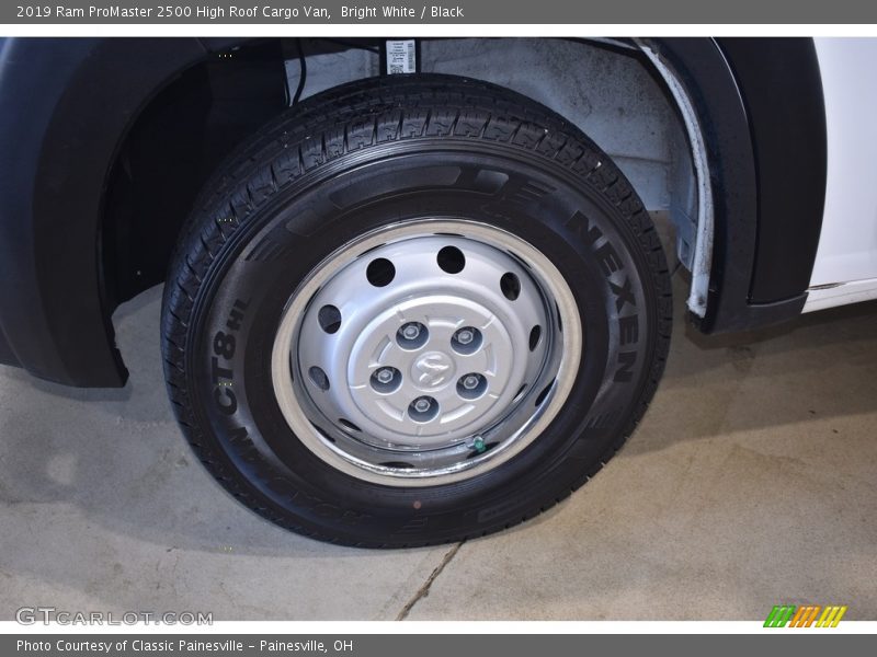 Bright White / Black 2019 Ram ProMaster 2500 High Roof Cargo Van