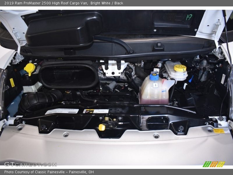 Bright White / Black 2019 Ram ProMaster 2500 High Roof Cargo Van