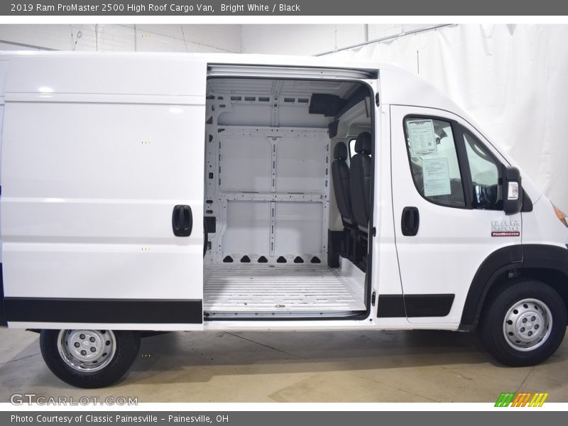 Bright White / Black 2019 Ram ProMaster 2500 High Roof Cargo Van