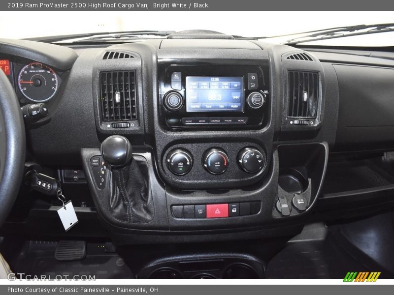 Bright White / Black 2019 Ram ProMaster 2500 High Roof Cargo Van
