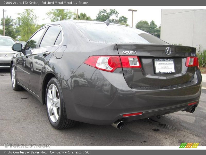 Polished Metal Metallic / Ebony 2009 Acura TSX Sedan