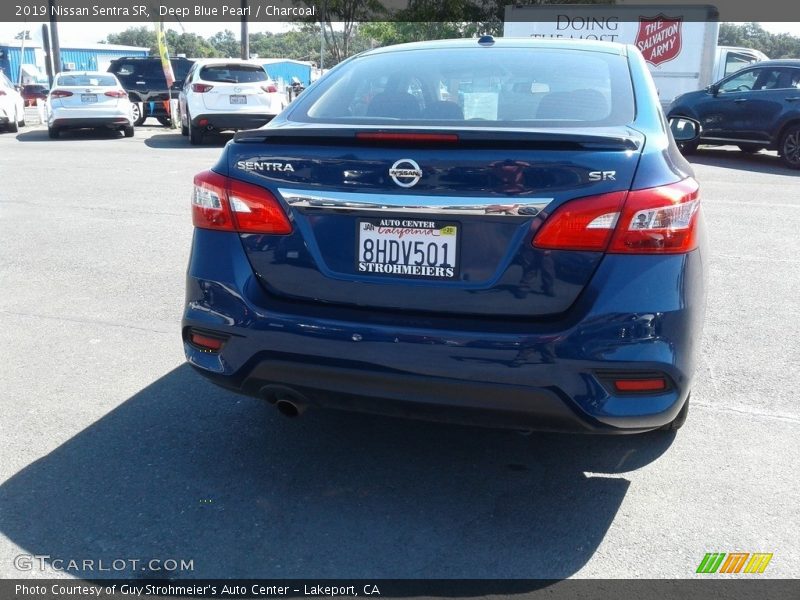 Deep Blue Pearl / Charcoal 2019 Nissan Sentra SR