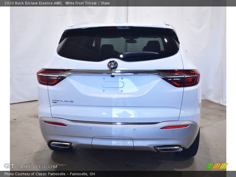 White Frost Tricoat / Shale 2020 Buick Enclave Essence AWD