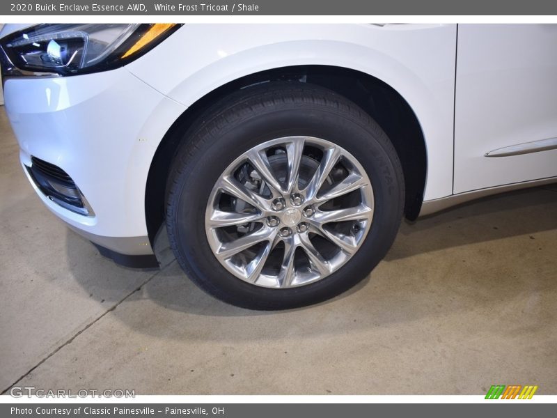 White Frost Tricoat / Shale 2020 Buick Enclave Essence AWD