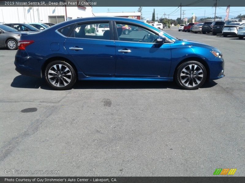 Deep Blue Pearl / Charcoal 2019 Nissan Sentra SR