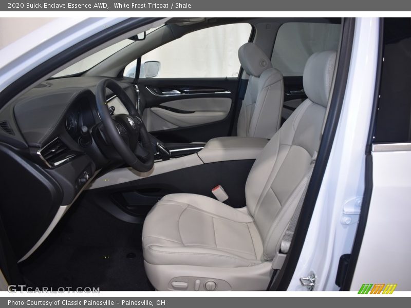 White Frost Tricoat / Shale 2020 Buick Enclave Essence AWD