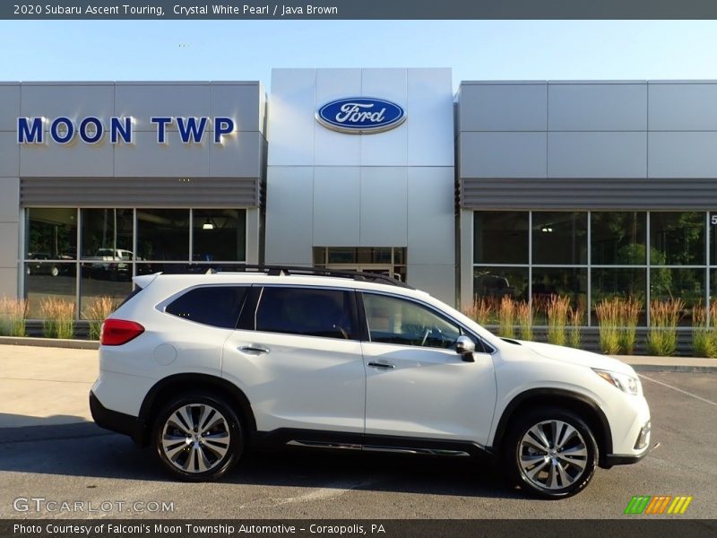 Crystal White Pearl / Java Brown 2020 Subaru Ascent Touring