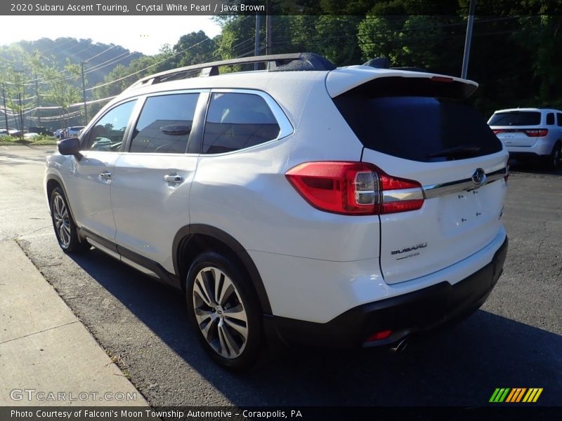 Crystal White Pearl / Java Brown 2020 Subaru Ascent Touring