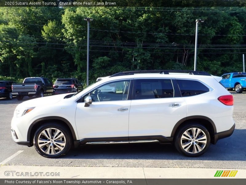 Crystal White Pearl / Java Brown 2020 Subaru Ascent Touring