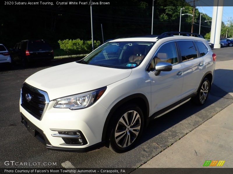 Crystal White Pearl / Java Brown 2020 Subaru Ascent Touring