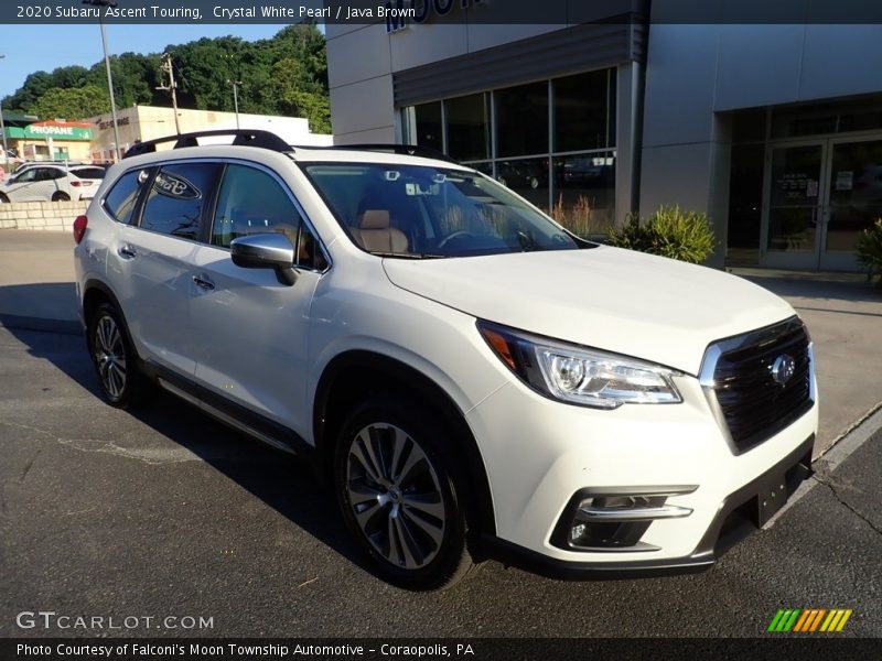 Crystal White Pearl / Java Brown 2020 Subaru Ascent Touring
