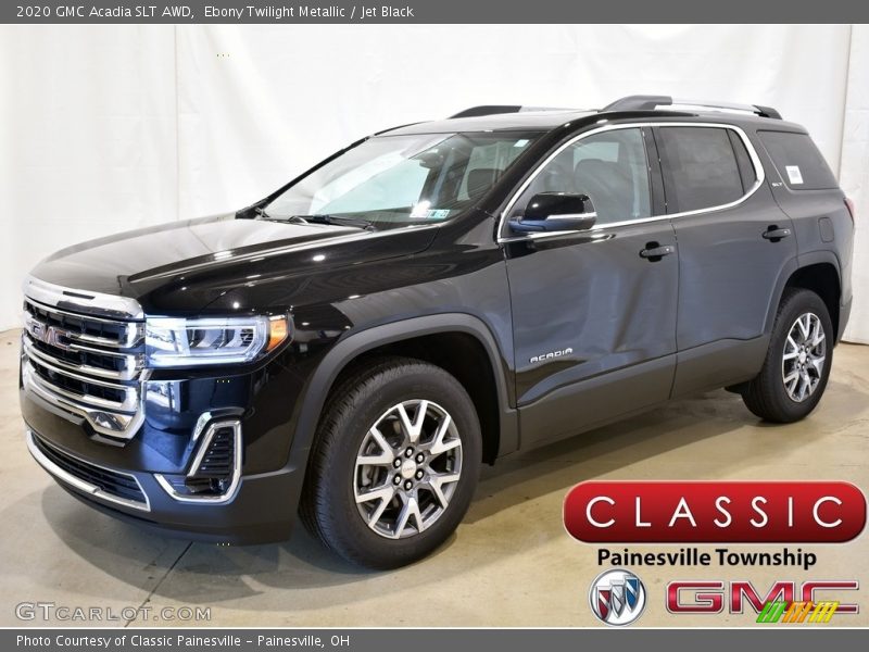 Ebony Twilight Metallic / Jet Black 2020 GMC Acadia SLT AWD