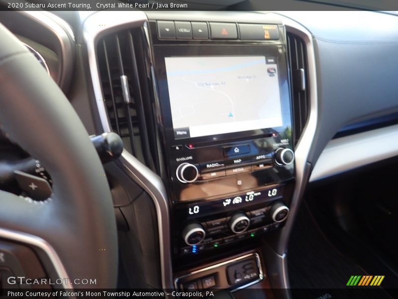 Crystal White Pearl / Java Brown 2020 Subaru Ascent Touring