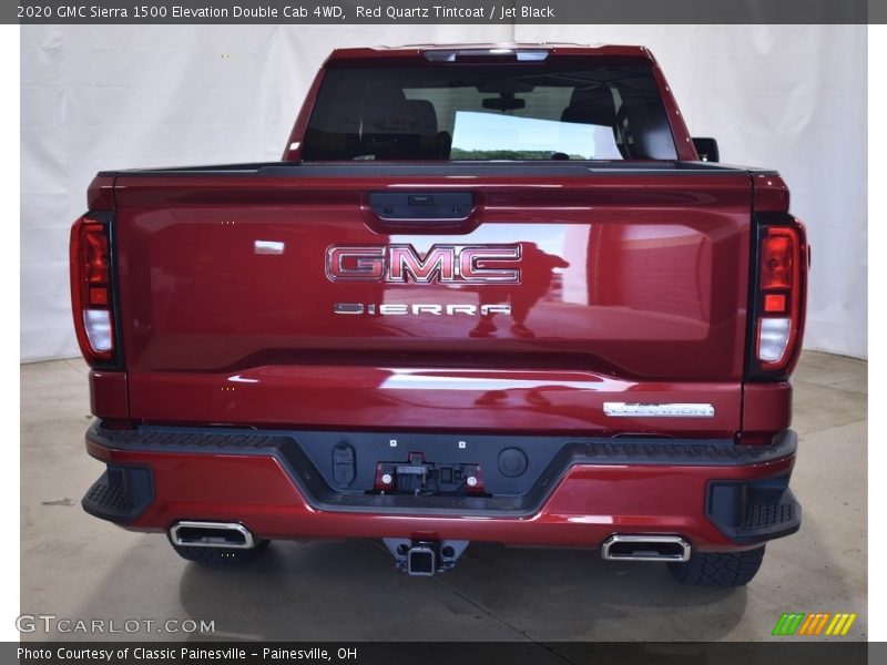 Red Quartz Tintcoat / Jet Black 2020 GMC Sierra 1500 Elevation Double Cab 4WD