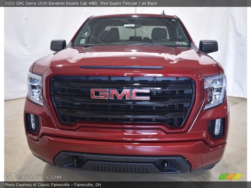 Red Quartz Tintcoat / Jet Black 2020 GMC Sierra 1500 Elevation Double Cab 4WD