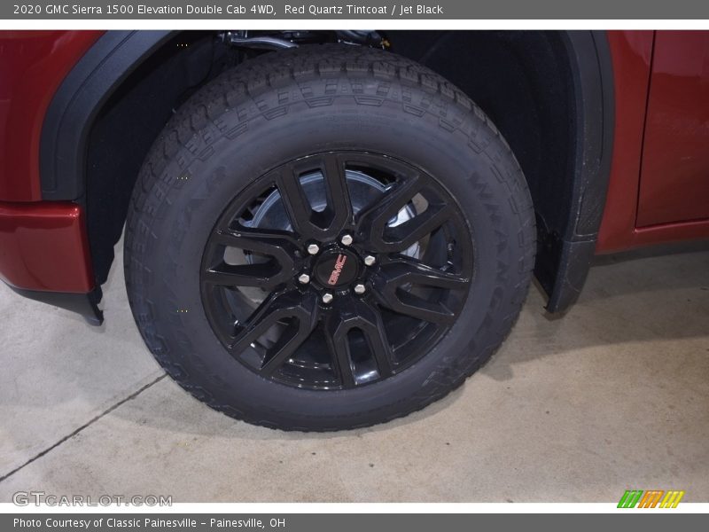 Red Quartz Tintcoat / Jet Black 2020 GMC Sierra 1500 Elevation Double Cab 4WD