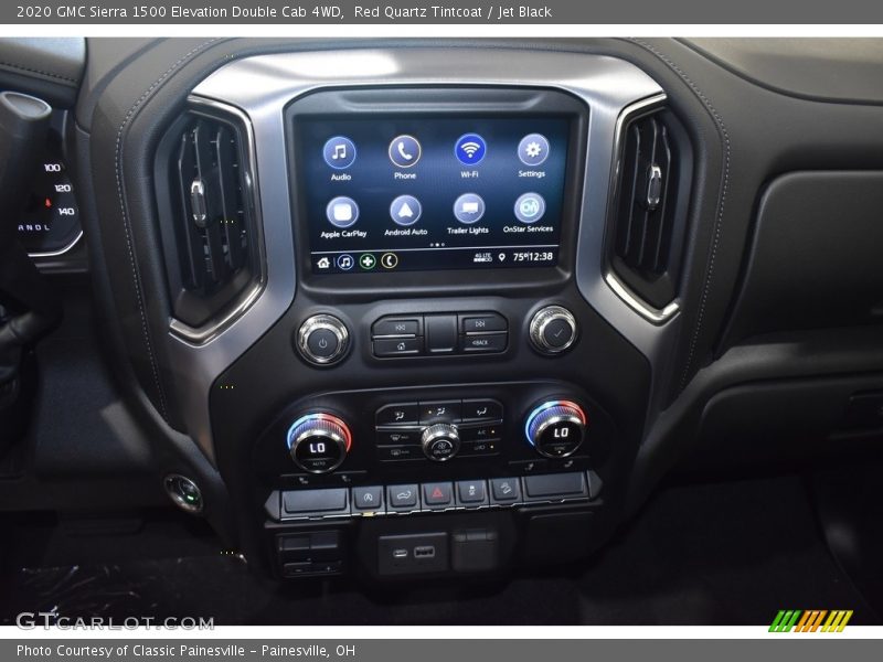 Red Quartz Tintcoat / Jet Black 2020 GMC Sierra 1500 Elevation Double Cab 4WD